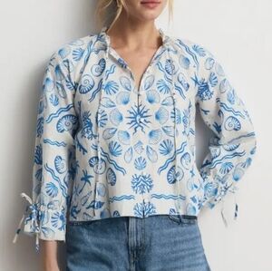 💎 SAYLOR Women's Top Svetlanna Blouse NWT